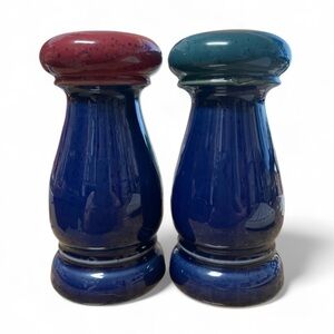 Denby Harlequin Vintage Stoneware Salt & Pepper Shaker Set
